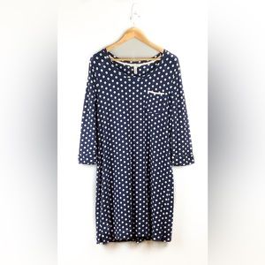 Soma Blue Polka Dot Nightgown Size Medium